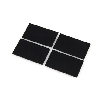 Set van 4 rubber pads