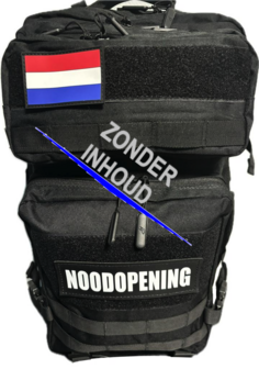 Noodopening Rugtas 3.0 NL