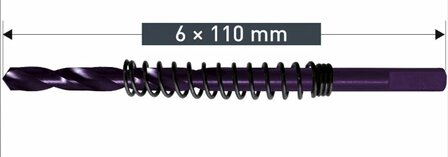 Replacement center drill for Slot drill &Oslash;38mm.