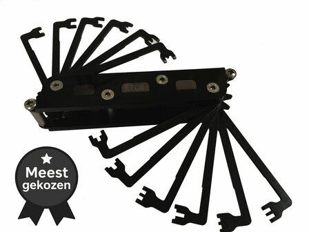 Klavierslot masterkeyset 12 delig