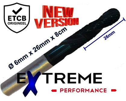 BlueZenith-Tec &Oslash; 6x26x80 Frees met Pallengeul