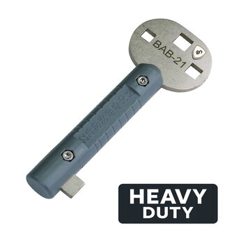 Bouwsleutel kort staal (zware uitvoering) BAB-21