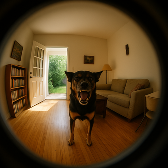 Hond in huis