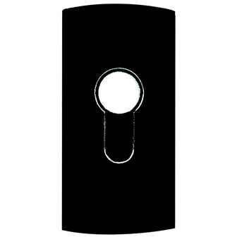 Core drawing template for profile cylinders &Oslash; 14.7mm