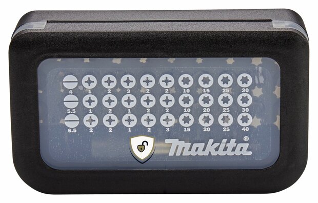 Makita Schroefbitset 31-delig met Riemclip