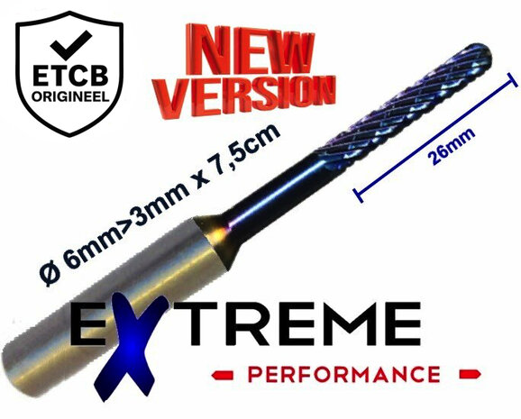  BlueZenith-Tec Kern Frees Ø 6>3mmx26x7,5cm 