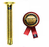 Trekschroef goud Ø 4,8 MM