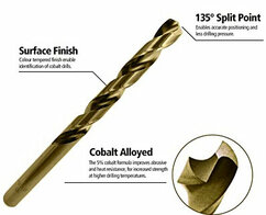 Boor Cobalt 6 mm HSSCO 5% Cobalt