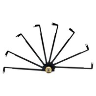 Dubbelbaard Kluisslot Pick