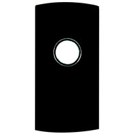 Kerntrekmal voor Ø 16,8 mm rond cilinders